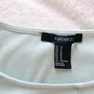 blue forever 21 twist top